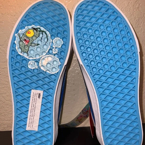 Vans X Spongebob Squarepants Old Skool Sneakers Size 6 - Picture 12 of 14
